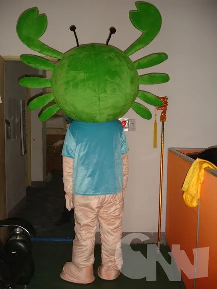 Cum sa faci un costum de crab cu propriile lor mâini