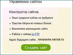 Как да се създаде уеб сайт на Yandex, как да създадете своя сайт