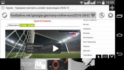 Cum sa ma uit la fotbal on-line pe telefonul mobil sau pe tabletă