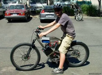 Cum sa faci o bicicletă cu motor