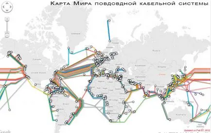 Как интернет окабеляване на дъното на океана