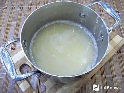 Főzni sütőtök puding recept lépésről lépésre fotók