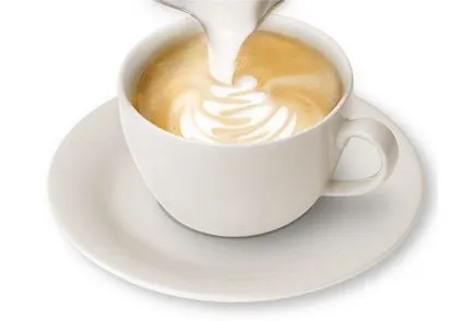 Mivel a habosított tej latte latte art