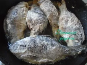Шаран в заквасена сметана с картофи, домашно приготвени рецепти славяни