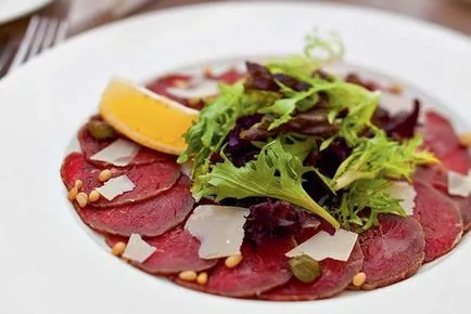 Marha carpaccio recept otthon