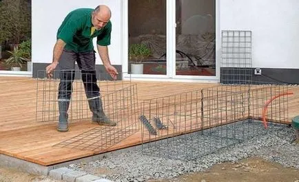 Hogyan lehet a gabion a kezüket - lépésről lépésre