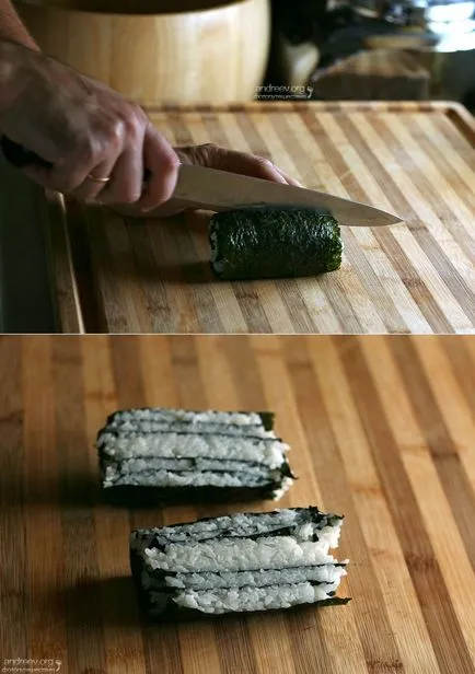 Cum de a găti pătrat sushi