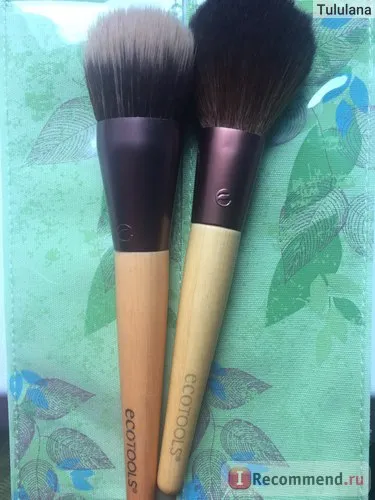 Machiaj ecotools perie de amestecare și bronzarea perie pentru umbrire si bronzer - „Fă bine