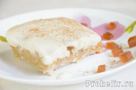 Fasírtok a cukkini és burgonya kefir mártással a kemencében (4 vényköteles) - recept lépésről lépésre fotók