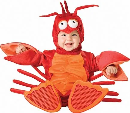 costum de crab cu propriile lor mâini