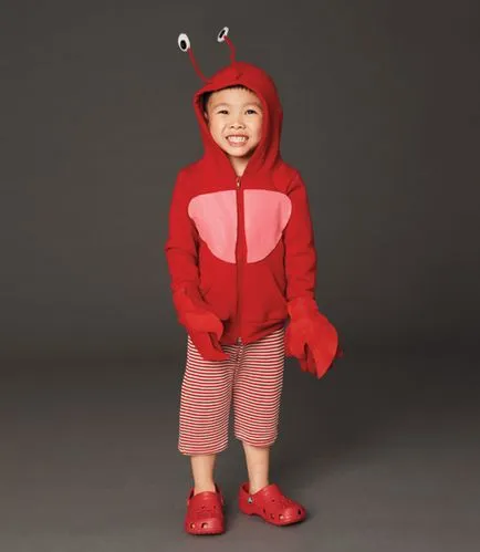 costum de crab cu propriile lor mâini