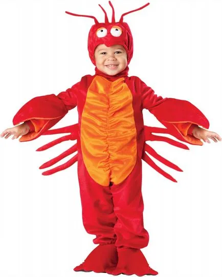 costum de crab cu propriile lor mâini