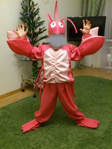 costum de crab cu propriile lor mâini