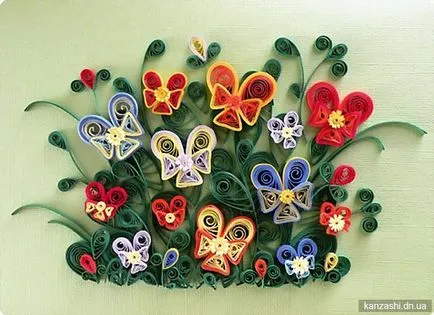 Quilling története előfordulási