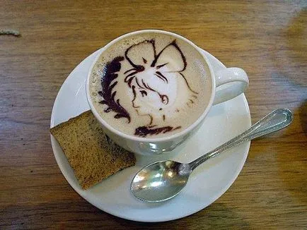 Latte art, avagy a rajzok kávé (19 fotó)