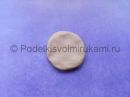 Modellezés basrelief készült gyurma