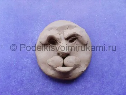 Modelare basorelief din plastilină