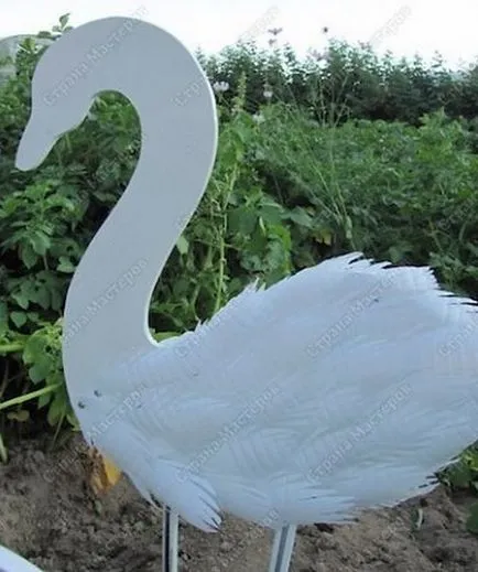 decor Swan pentru grădină