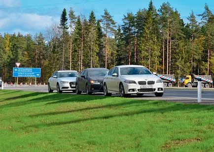 Lexus es ellen Audi A6 és a BMW 5-sorozat