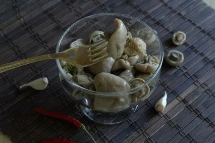Мариновани гъби рецепта с снимка, лъжица-povaroshka рецепти и ястия