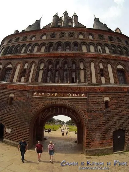 Lübeck látványosságai, hogy néz ki az első helyen