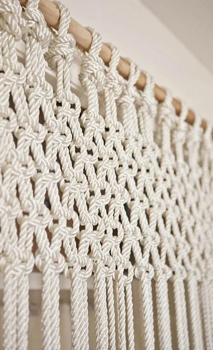 Macrame a belső - a tisztességes iparos - kézzel készített, kézzel készített