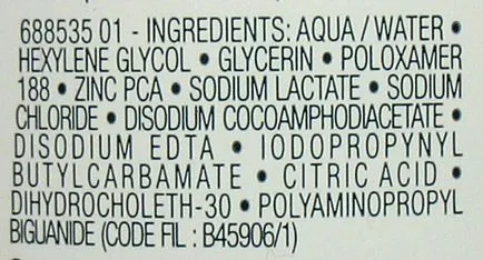 A micelláris krém Normaderm Solucion micelar 3 - en - 1, Vichy