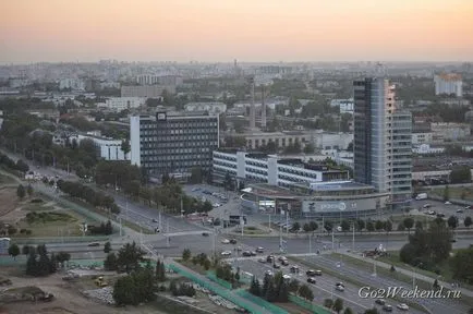 Minsk platforma de vizualizare a Bibliotecii Naționale