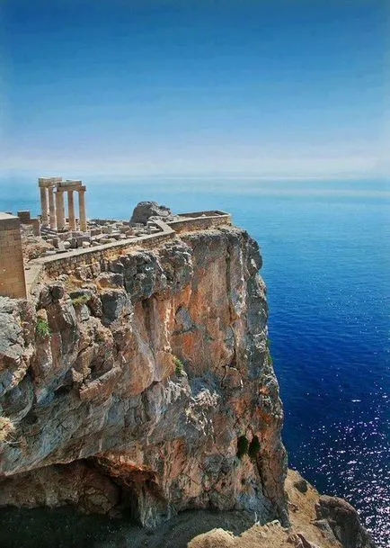 Cape Sounion - üdülőhely Görögországban a régióban Attica Athén közelében