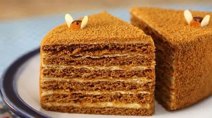 Cum de a găti un tort delicios tort miere