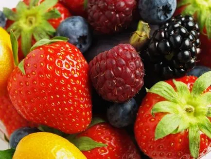 Диуретиците ягоди, грозде, боровинки и къпини