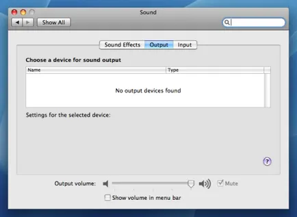 A MacBook hang nem működik (vagy nem teljesen hiányzik) - miért és mit kell csinálni