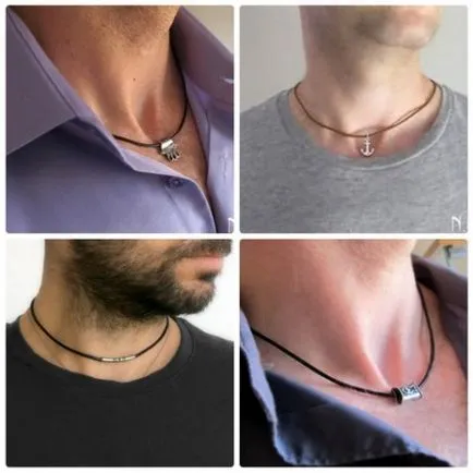 Barbat choker (67 poze) decorarea pielea de pe gât la bărbați