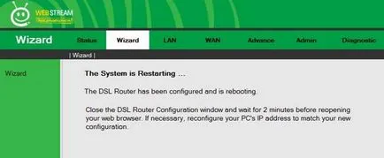 Configurare Modem „nodale icxdsl 5633 e