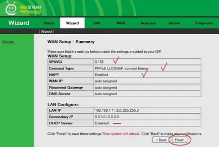 Configurare Modem „nodale icxdsl 5633 e