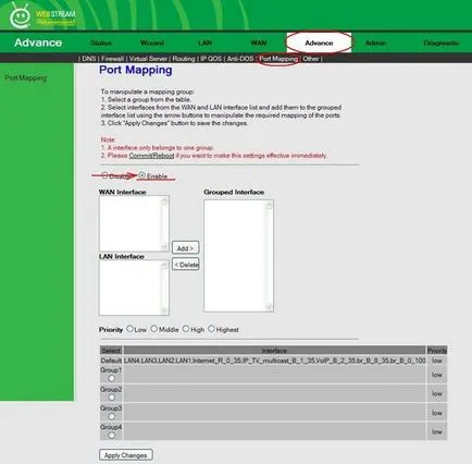 Configurare Modem „nodale icxdsl 5633 e