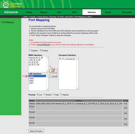 Configurare Modem „nodale icxdsl 5633 e