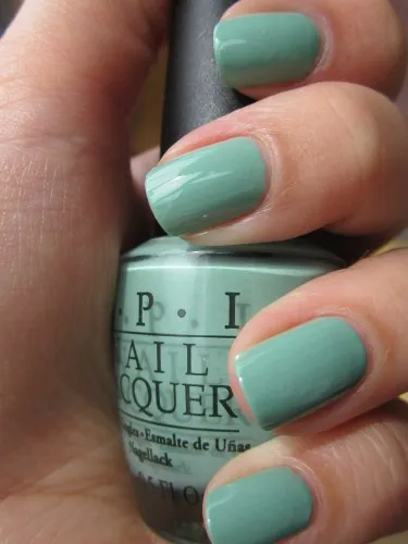 Culoare galbenele menta - Mavala Aquamarine # 154; lacrimi marmaid OPI s nlp18 argint OPI sfărâma nle62