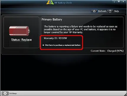 HP преносими компютри - HP проверка на батерията програма Често задавани въпроси относно лаптопи, работещи прозорци 7 или