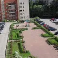 Zona pentru toată casă într-o clădire de apartamente, care este parte