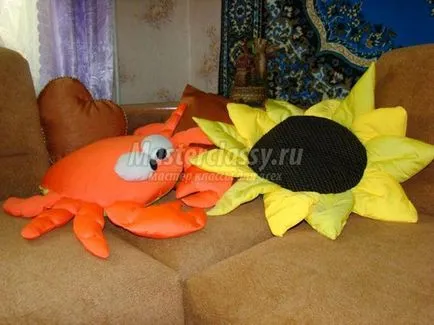 perna original „crab“ cu propriile sale mâini