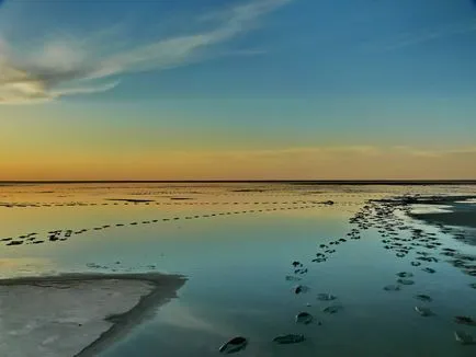 Elton lac - regat sare în regiunea Volgograd - România, România