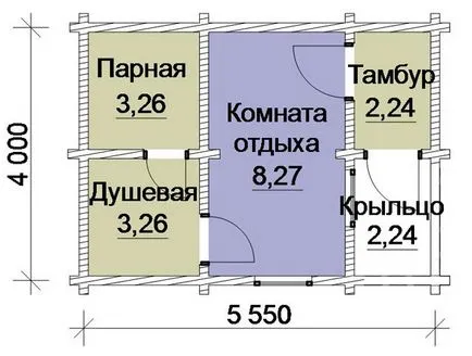 Разпределение бани бани планове с хол и кухненска мивка, точния човек в руска баня, опциите