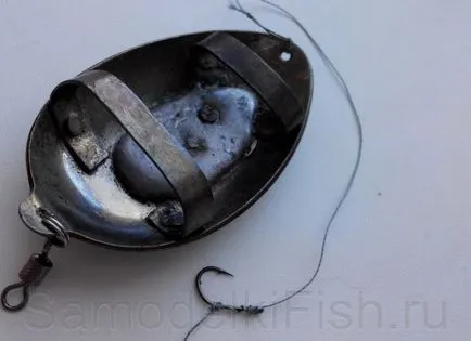 Как да си направим дъното фидер за риболов на шаран с лъжица и олово