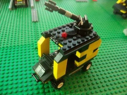 Hogyan készítsünk egy Lego teherautó, és milyen előnyökkel csinál egy ilyen szakma