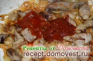 carne de porc - Fried rețete de la domovesta