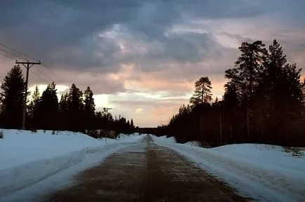 O excursie cu mașina în Laponia