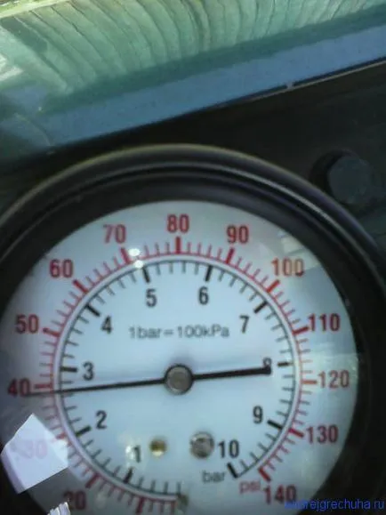 Проверка на налягането на горивото за Ауди 80, контрол неизправност налягане, ремонт собствените си ръце