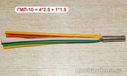 dimensiune manșon pentru sertizare cabluri