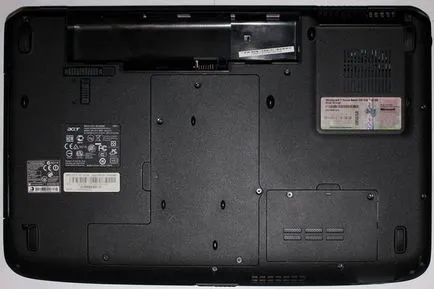 Разглобяване и почистване на лаптоп Acer 5542 грам
